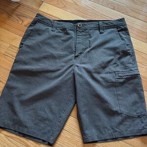 Soft grey volcom board shorts size 32